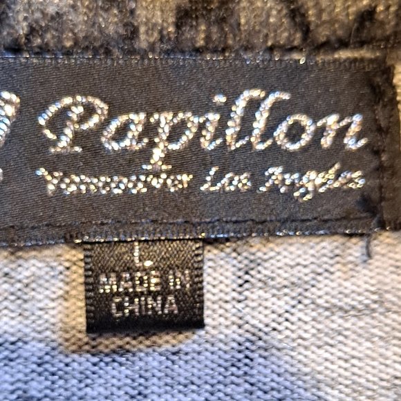 Papillon Long Sleeve Dress with Pockets Size L - Picture 9 of 11